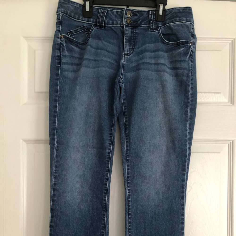 Elle sz 8 ladies jean capris